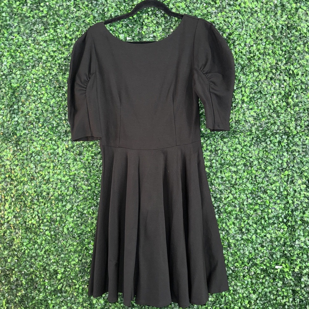 Eva Franco Lupita Black Dress Size 6